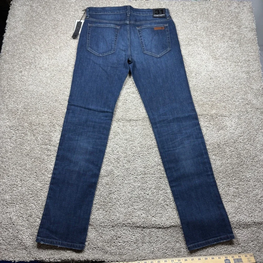 Joes Jeans Mens The Brixton Straight Narrow Dark Wash Denim Blue Jeans 31 NEW